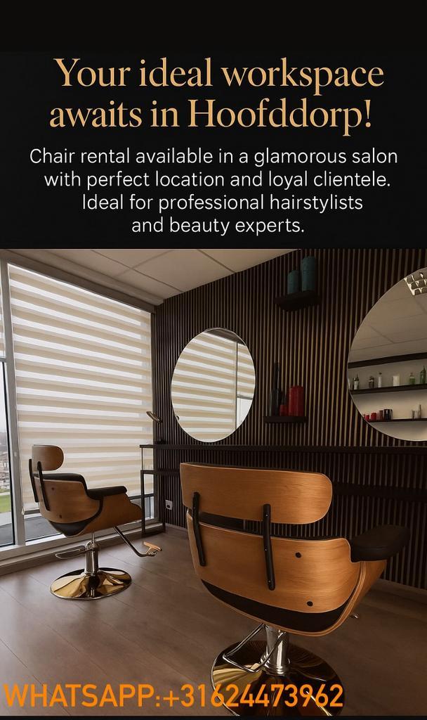 Kapper stoel te huur, Diensten en Vakmensen, Kappers en Thuiskappers