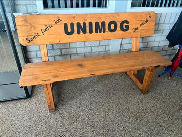 Unimog Houten tuinbank nieuw ! beschikbaar voor biedingen