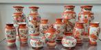Oude Japans Kutani vaasjes - by Anno Toen, Ophalen of Verzenden