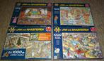 13 stuks Puzzels Jan van Haasteren, uitgave Jumbo, Ophalen, 500 t/m 1500 stukjes, Zo goed als nieuw, Legpuzzel