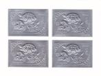Schildpadden-Paddestoel Mongolië in zilveren uitvoering (37), Postzegels en Munten, Postzegels | Thematische zegels, Dier of Natuur