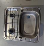 Kookspoelcombinatie, aanrecht, kookplaat, Dometic HS2460R, Ophalen of Verzenden, Gebruikt