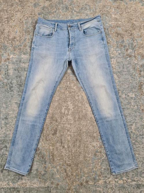 G-Star 3301 Deconstructed Slim W34 L32 STRETCH Bronno3432, Kleding | Heren, Spijkerbroeken en Jeans, Zo goed als nieuw, W33 - W34 (confectie 48/50)