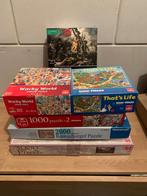 Diverse puzzels, 1000, 2000 en 3000 stukjes, Ophalen of Verzenden, 500 t/m 1500 stukjes, Gebruikt, Legpuzzel