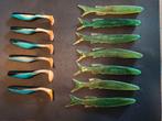 NIEUWE SHADS 6x Stratocaster + 7x Mann's Jelly-Hoo zie tekst, Ophalen of Verzenden, Nieuw, Complete set