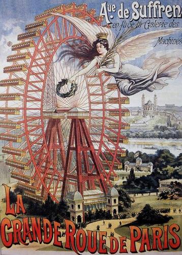 Legpuzzel nieuw 1000 La Grande Roue de Paris 1000 beschikbaar voor biedingen
