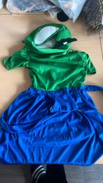 Mario vrouwen pak, Kinderen en Baby's, Carnavalskleding en Verkleedspullen, Ophalen of Verzenden, Zo goed als nieuw, Jongen of Meisje