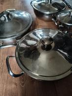 Alessi RVS Serveerschalen Set, Ophalen of Verzenden, Gebruikt, Rvs, Overige typen