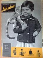 Vintage Ariadne - handwerken nr 164 augustus/september 1960, Verzenden, Gebruikt, Breien of Haken, Patroon of Boek