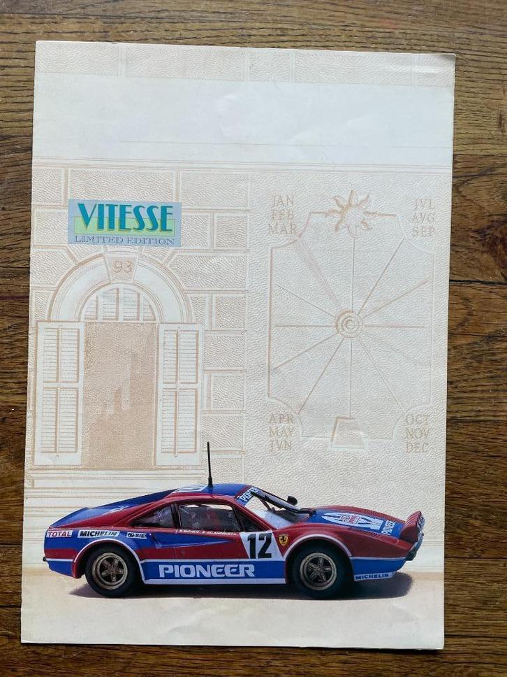 Vitesse modelauto brochures catalogi folders, Hobby en Vrije tijd, Modelauto's | 1:43, Nieuw, Auto, Overige merken, Ophalen of Verzenden