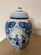 Delfts blauwe aardewerk pot met deksel (collectorsitem), Antiek en Kunst, Ophalen of Verzenden