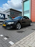 Audi A5  2.0 Tfsi Pro Sline 223PK Cabrio Multitr. 2010 Zwart, Auto's, 4 cilinders, 4 stoelen, Zwart, 1630 kg