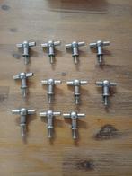 11 stuks rvs keukenknoppen/kastknoppen, Huis en Inrichting, Keuken | Keukenelementen, Minder dan 50 cm, Ophalen of Verzenden, Zo goed als nieuw