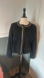 Studio anneloes jeans zwart jasje stretch xl houd accent, Kleding | Dames, Ophalen of Verzenden, Zo goed als nieuw, Maat 46/48 (XL) of groter