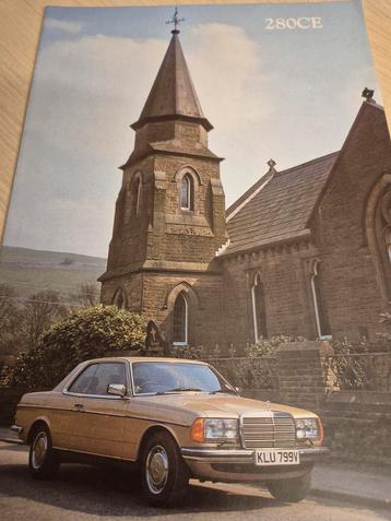 1981 Mercedes w123 200 300 serie 280CE COUPÉS 6 cilinders  beschikbaar voor biedingen