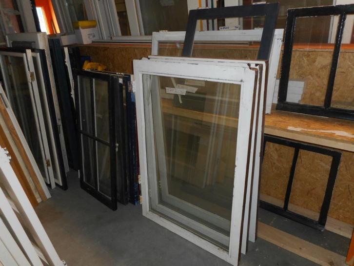 Grote partij diverse ramen, Doe-het-zelf en Verbouw, Glas en Ramen, Zo goed als nieuw, Gevelraam of Ruit, 80 tot 120 cm, Minder dan 80 cm
