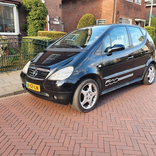 Mercedes-Benz A-Klasse 1.6 A160 Classic 2001 Zwart, Auto's, Mercedes-Benz, Particulier, A-Klasse, Benzine, D, Hatchback, Handgeschakeld
