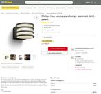 Philips Hue Lucca Buitenlamp - IP44, Ophalen of Verzenden, Nieuw, Kunststof, Minder dan 100 cm