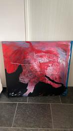 Sjer jacobs Schilderij 1993 man in stoel, Antiek en Kunst, Ophalen