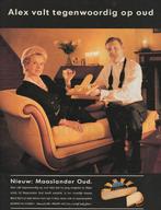 Retro reclame 2000 Maaslander Oud zuivel hij valt op oud, Verzenden, Overige typen