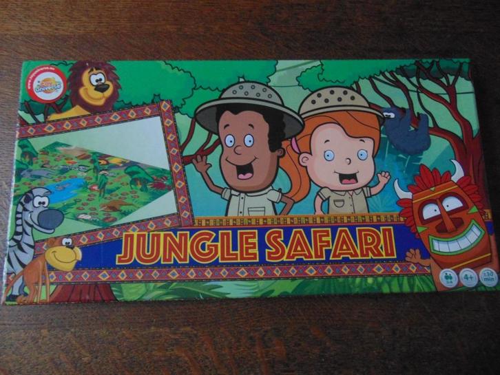 Jungle Safari Spel van Toy Universe, Hobby en Vrije tijd, Gezelschapsspellen | Bordspellen, Gebruikt, Een of twee spelers, Drie of vier spelers