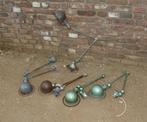 5 maal oude jielde lamp kniklamp werklamp bureaulamp, Ophalen