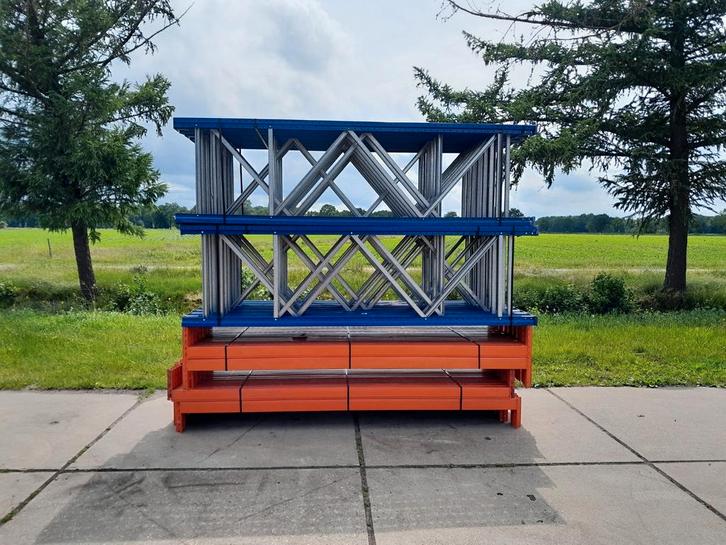 Partij Hilo Palletstelling magazijnstelling 2.8x0.8x2.7m, Zakelijke goederen, Kantoor en Winkelinrichting | Magazijn, Stelling en Opslag