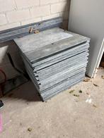 Partij leisteen Tegels - Zwart/Grijs, Ophalen, Nieuw, 10 m² of meer, Vloertegels