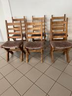 6 eetkamer stoelen eiken en oer degelijke, Ophalen