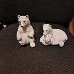 2x Schattige ijsbeer beeldjes, Verzamelen, Beelden en Beeldjes, Ophalen of Verzenden