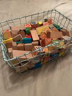 Mand vol houten blokken, Ophalen, Gebruikt, Overige merken