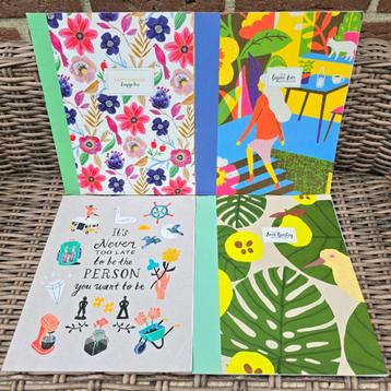 Nieuw! 4x Flow magazine bijlages / extra's / notebooks A4 beschikbaar voor biedingen