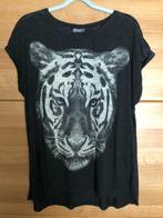 T-shirt Tijger Zwart XL, Kleding | Dames, T-shirts, Gedragen, Ophalen of Verzenden, MS Mode, Maat 46/48 (XL) of groter