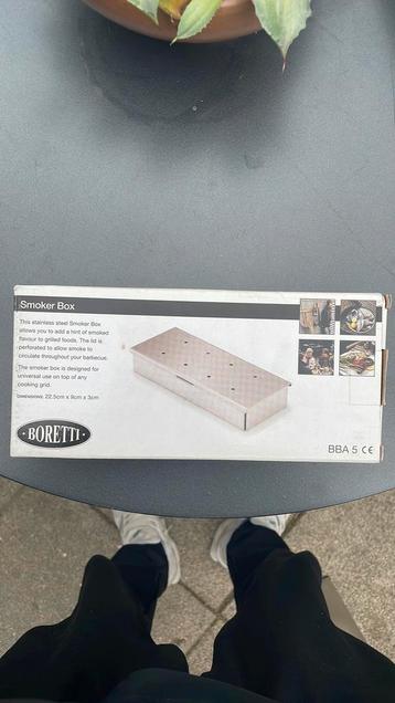 Boretti Smoker Box RVS beschikbaar voor biedingen