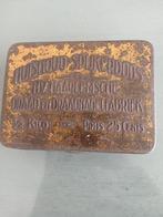 Blik Haarlemsche draad en draadnagelfabriek, Verzamelen, Blikken, Ophalen of Verzenden, Gebruikt, Overige, Overige merken