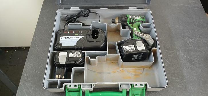 Hitachi WH18DL accuboor slagboor slagboormachine 18 V, Doe-het-zelf en Verbouw, Gereedschap | Boormachines, Gebruikt, Boor- en Schroefmachine