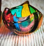 vintage design glas kandelaars, Antiek en Kunst, Ophalen of Verzenden