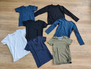 7 effen shirts jongen maat 134 140 oa Vingino we  beschikbaar voor biedingen