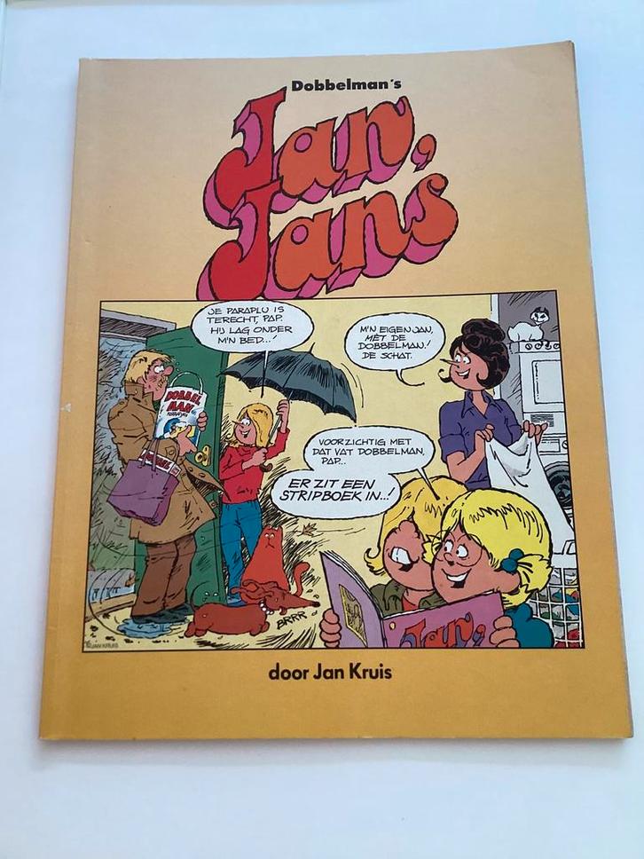 Dobbelman's Jan, Jans door Jan Kruis 1988 en overige albums., Verzamelen, Stripfiguren, Overige figuren, Verzenden