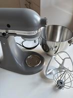 KitchenAid Artisan Mixer 5KSM125 Contourzilver, Witgoed en Apparatuur, Keukenmixers, 4 liter of meer, Ophalen, Zo goed als nieuw