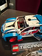 Lego 42077 blauwe rally wagen, Ophalen of Verzenden, Zo goed als nieuw, Complete set, Lego