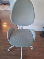 IKEA HATTEFJÄLL bureaustoel met armleuningen, Ophalen, Zo goed als nieuw, Bureaustoel, Groen