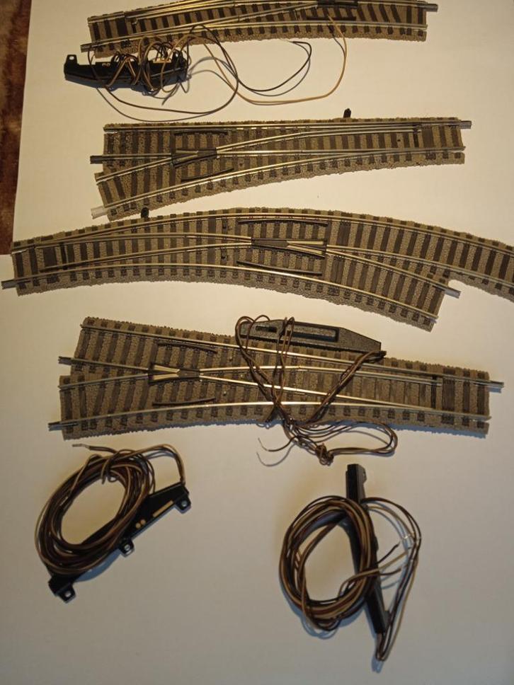 Wissels Fleischmann  PROFI, Hobby en Vrije tijd, Modeltreinen | H0, Gebruikt, Rails, Gelijkstroom, Fleischmann, Analoog, Ophalen of Verzenden