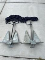 Te koop: 2 nieuwe klap ankers, Watersport en Boten, Ophalen, Nieuw, Overige typen
