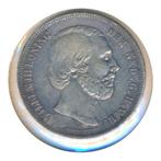 Nederland 2,5 Gulden 1852 A Willem III, Koning Willem III, Zilver, Ophalen of Verzenden, Losse munt