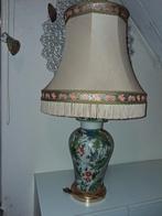 Schemerlamp met porseleinen voet, Ophalen of Verzenden
