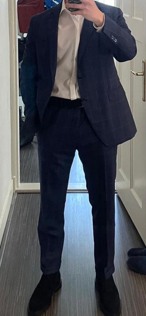 Limited Edition Pak Massimo Dutti - Super 110’s Wool, Kleding | Heren, Kostuums en Colberts, Zo goed als nieuw, Maat 48/50 (M)