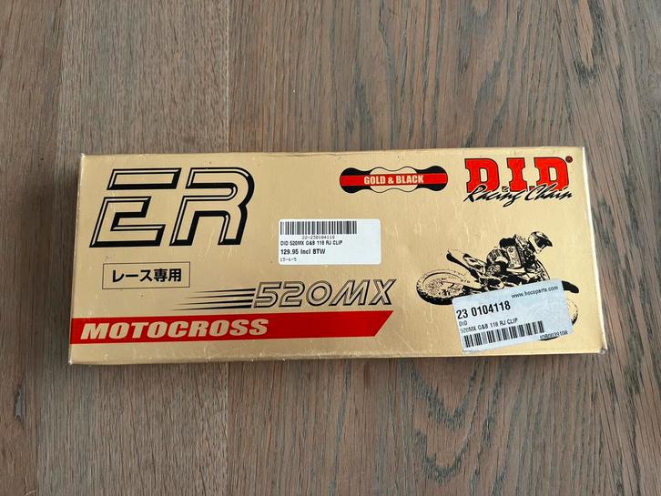 DID 520MX G&B 118 schakels ketting *NIEUW*, Motoren, Tuning en Styling, Ophalen of Verzenden
