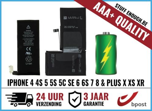 Nieuwe iPhone Batterij Accu 4 5 SE 6 7 8 X 11 12 13 14 15 A+, Audio, Tv en Foto, Accu's en Batterijen, Nieuw, Oplaadbaar, Ophalen of Verzenden