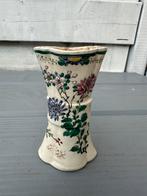 Antiek Japans Satsuma vaasje decor vlinder&bloemen, Ophalen of Verzenden